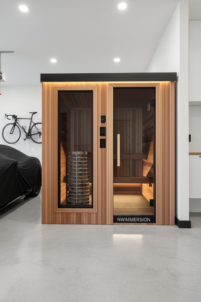 NW Immersion Garage Luxury Indoor Sauna - NW Immersion