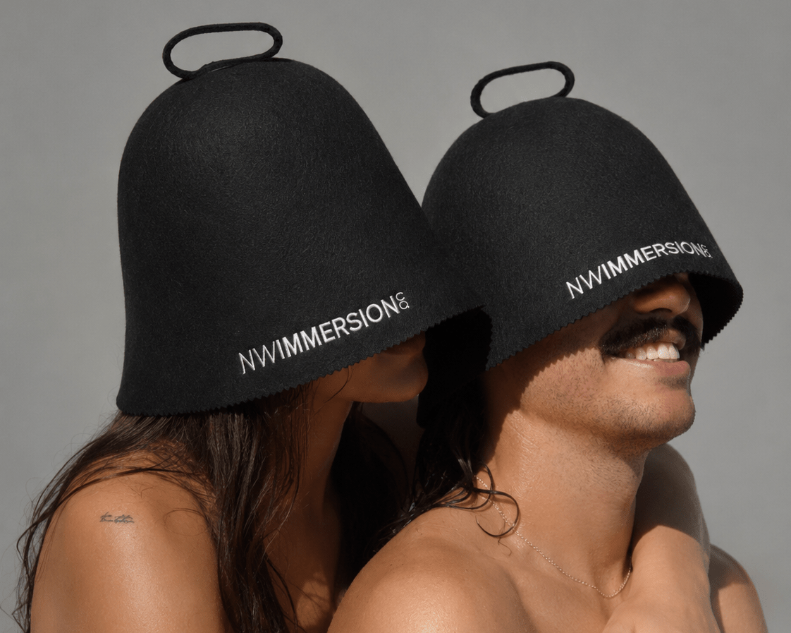 NW Immersion Merino Wool Felt Sauna Hat - NW Immersion