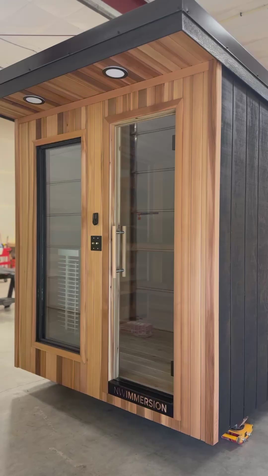NW Immersion Loowit Outdoor Cedar Sauna
