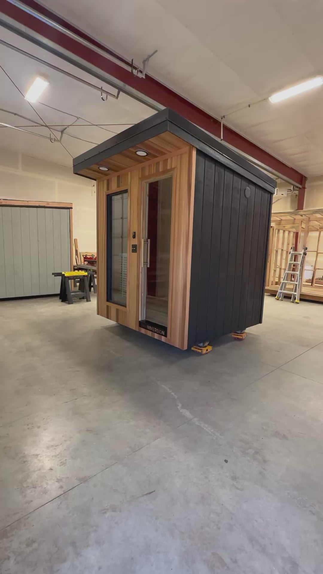 NW Immersion Loowit Outdoor Cedar Sauna