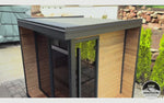 SaunaLife GL6 6 Person Garden Luxury Outdoor Sauna Kit