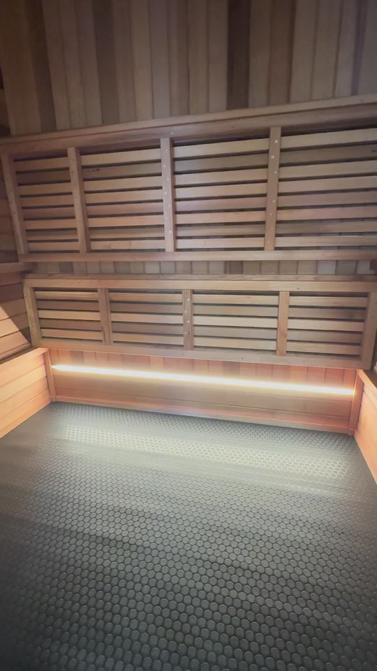 NW Immersion Garage Sauna – USA-Made WiFi Sauna