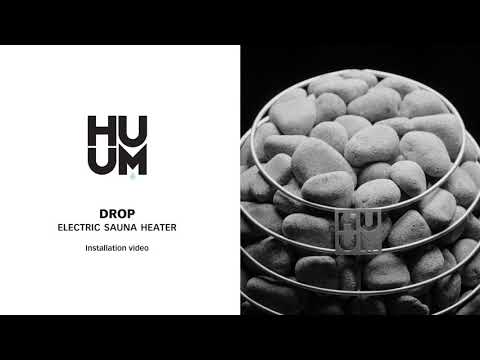 HUUM Drop 9kw Sauna Heater- Complete Package Options