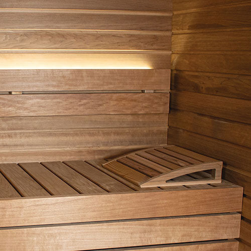 PROSAUNAS Ergonomic Wood Sauna Headrest