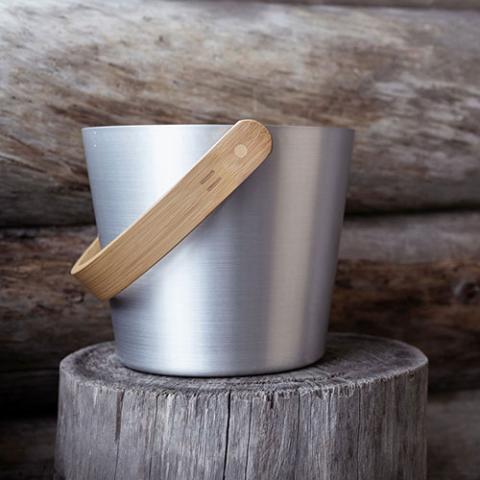 Rento Curved Handle Sauna Bucket — alternate view (4)