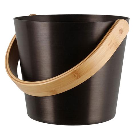 Rento Curved Handle Sauna Bucket — alternate view