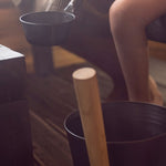 Rento Finnish Sauna Bucket – 5L Aluminum Sauna Water Bucket - NW Immersion