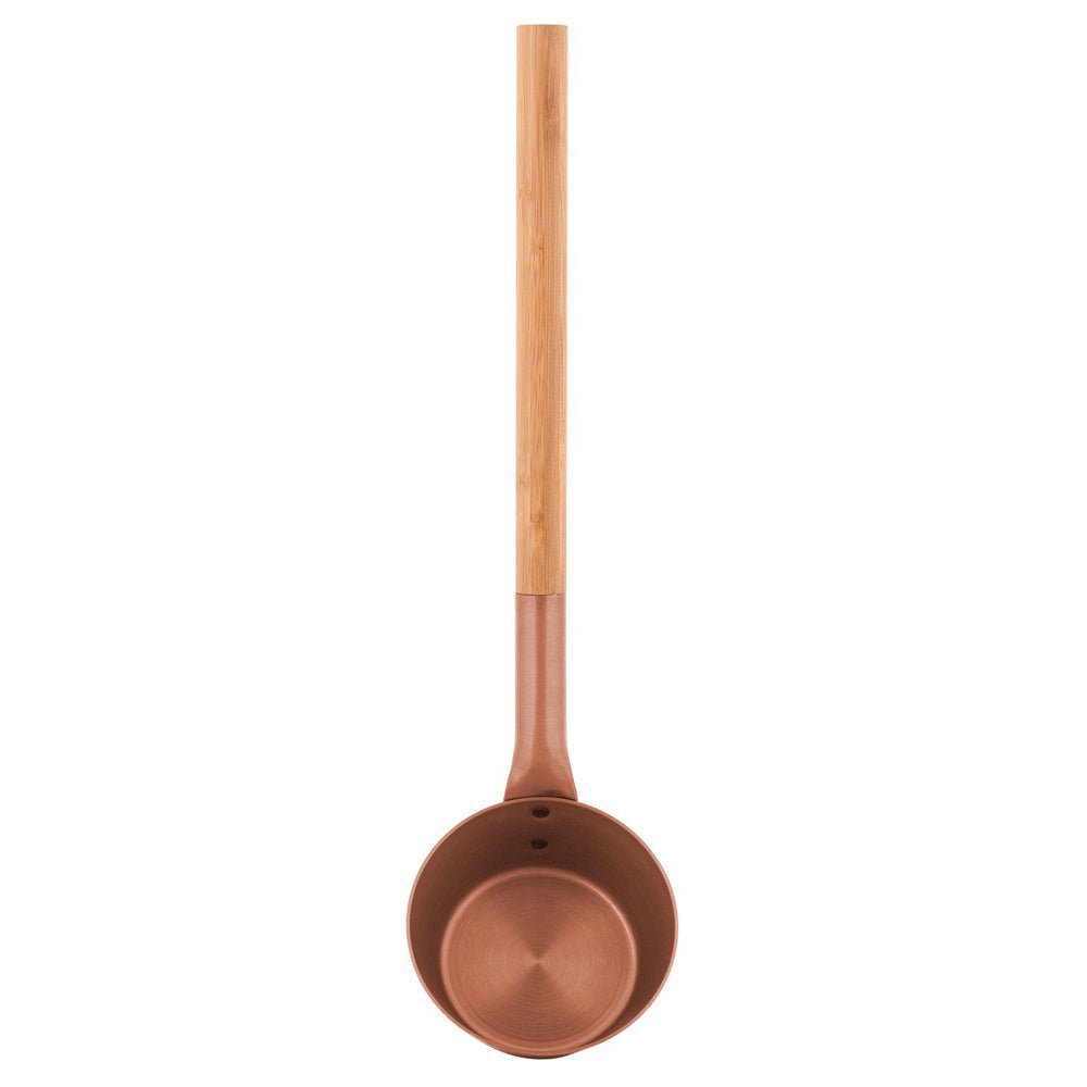 Rento Finnish Sauna Ladle – Aluminum Ladle with Bamboo Handle - NW ImmersionSauna Buckets & LadlesRento