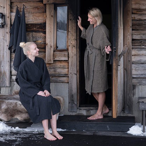 Rento Kenno Recycled Cotton Sauna Robe - NW Immersion