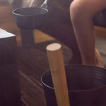 Rento Straight Handle Sauna Bucket - Multiple Colors to Choose From - NW Immersion