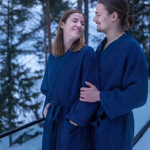 Rento Kenno Recycled Cotton Sauna Robe
