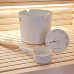 SaunaLife Accessory Package 6 - Bucket, Ladle, Thermometer - NW Immersion
