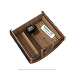 SaunaLife E7GB 4 Person Outdoor Barrel Sauna with Glass Front – Black - NW Immersion