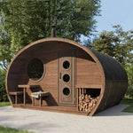 SaunaLife G11 Luxury Outdoor Sauna Suite - NW Immersion