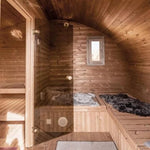 SaunaLife G11 Luxury Outdoor Sauna Suite - NW Immersion