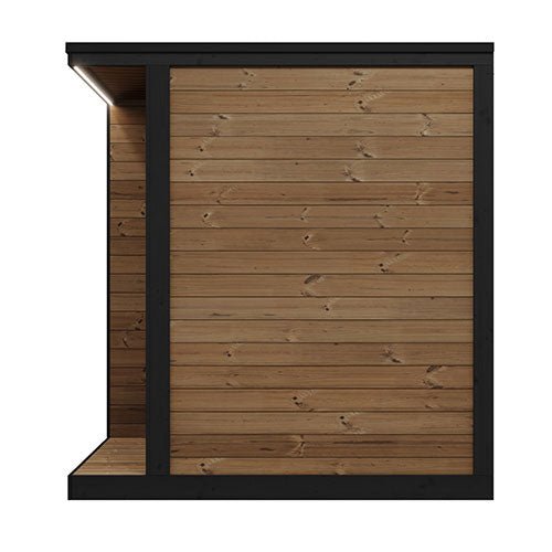 SaunaLife GL4 Garden Luxury 4-Person Outdoor Sauna - NW Immersion