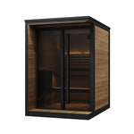 SaunaLife GL4 Garden Luxury 4-Person Outdoor Sauna - NW Immersion