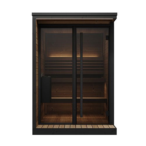 SaunaLife GL4 Garden Luxury 4-Person Outdoor Sauna - NW Immersion