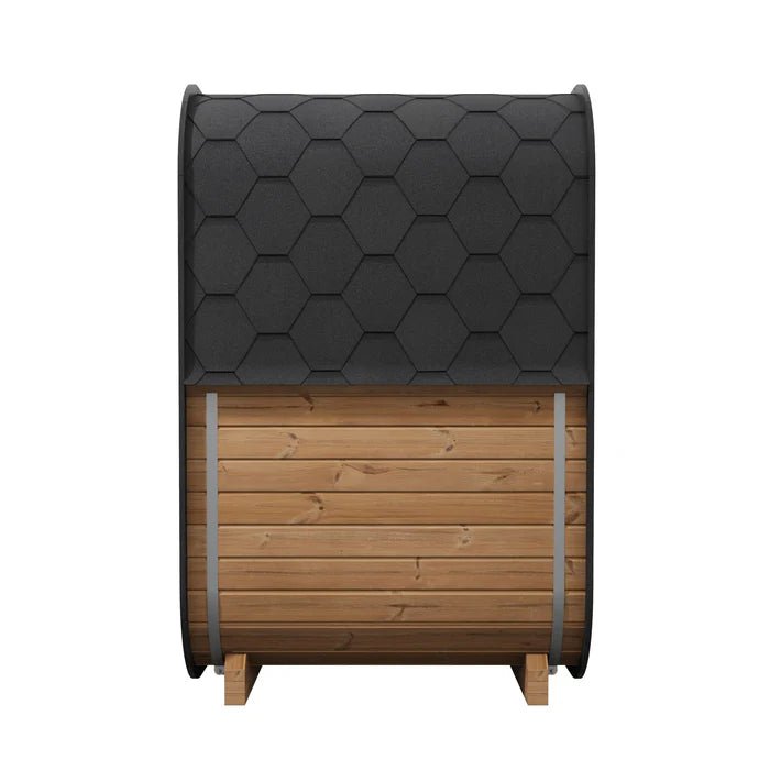 SaunaLife Model CL3G 1 - 2 Person Cube Series Outdoor Sauna Kit - NW Immersion