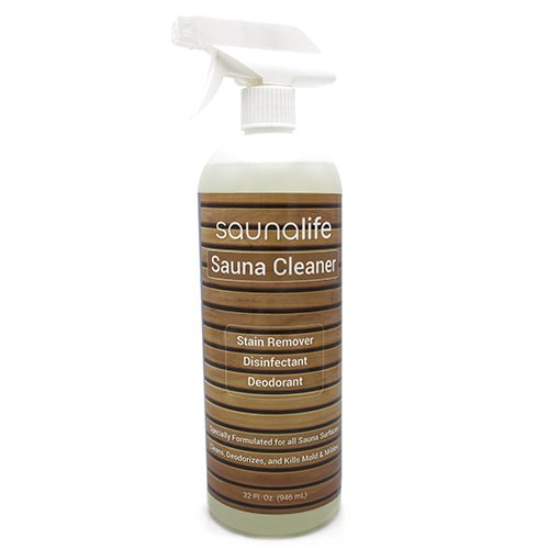 saunalife sauna cleaner, spray, easy to use and easy to keep your sauna clean and fresh