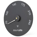 Saunalife Thermometer fahrenheit, matte block modern
