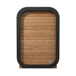 SaunaLife Model CL3G 1 - 2 Person Cube Series Outdoor Sauna Kit - NW Immersion