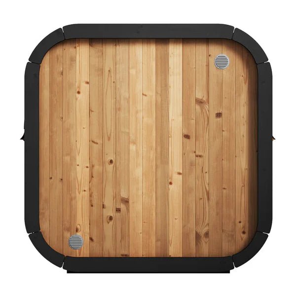 SaunaLife Model CL4G 3 - Person Cube Series Outdoor Sauna Kit - NW Immersion