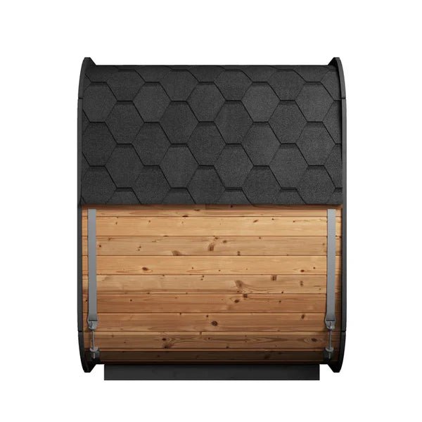 SaunaLife Model CL5G 4 Person Cube Series Outdoor Sauna Kit - NW Immersion