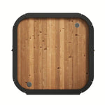 SaunaLife Model CL5G 4 Person Cube Series Outdoor Sauna Kit - NW Immersion