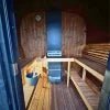 SaunaLife Model CL7G 6 Person Cube Series Outdoor Sauna Kit - NW Immersion