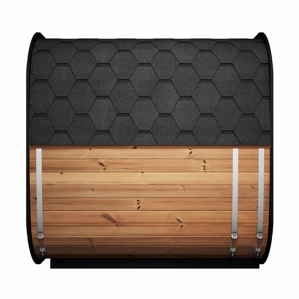 SaunaLife Model CL7G 6 Person Cube Series Outdoor Sauna Kit - NW Immersion