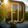SaunaLife Model CL7G 6 Person Cube Series Outdoor Sauna Kit - NW Immersion