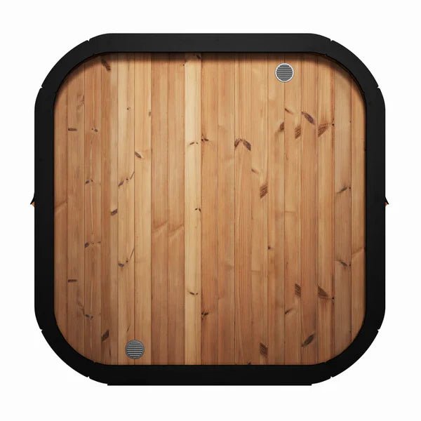 SaunaLife Model CL7G 6 Person Cube Series Outdoor Sauna Kit - NW Immersion