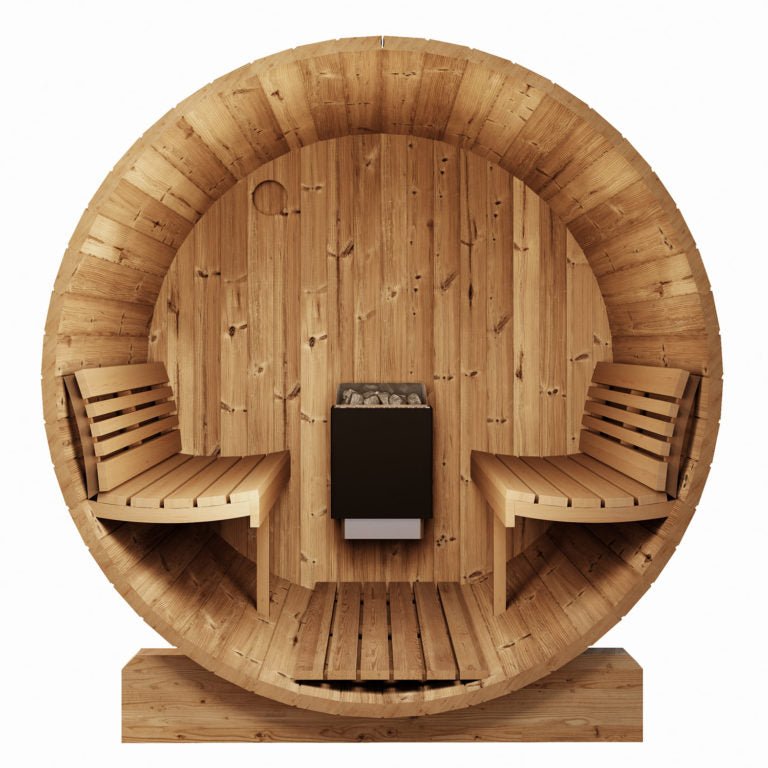 SaunaLife Model E6 Sauna Barrel, 3 - person - NW Immersion