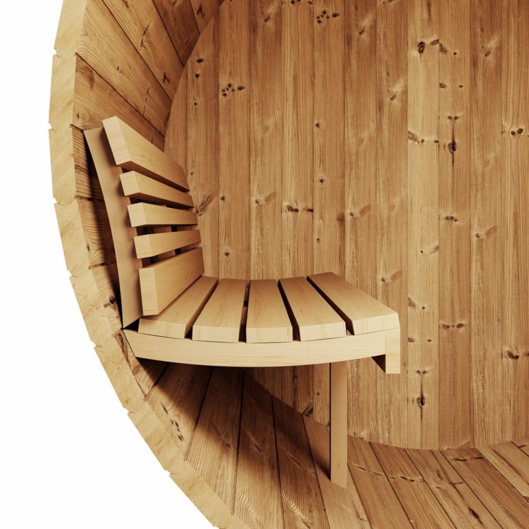 SaunaLife Model E6 Sauna Barrel, 3 - person - NW Immersion