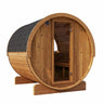 SaunaLife Model E6W Sauna Barrel - Panoramic Rear Window, 3 - Person - NW Immersion