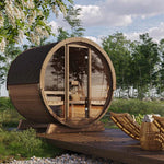 SaunaLife Model E7 Sauna Barrel, 4 - Person - NW Immersion
