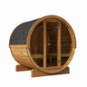 SaunaLife Model E8G Sauna Barrel Glass Front, 6 - Person - NW Immersion