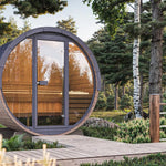SaunaLife Model EE6G Sauna Barrel, 4 - Person - NW Immersion