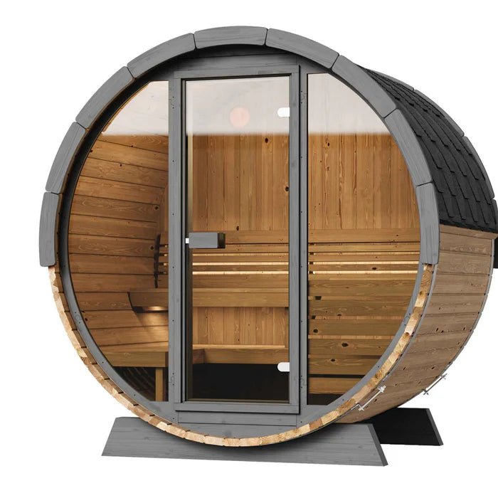 SaunaLife Model EE6G Sauna Barrel, 4 - Person - NW Immersion