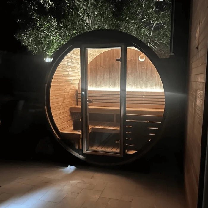 SaunaLife Model EE6G Sauna Barrel, 4 - Person - NW Immersion
