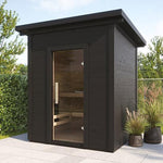 SaunaLife G2: Spacious 4-Person Sauna - NW Immersion- painted outside