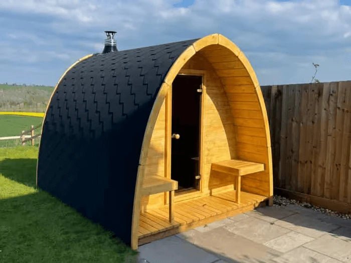 SaunaLife Model G3 Outdoor Home Sauna Kit, Up to 4 persons - NW Immersion