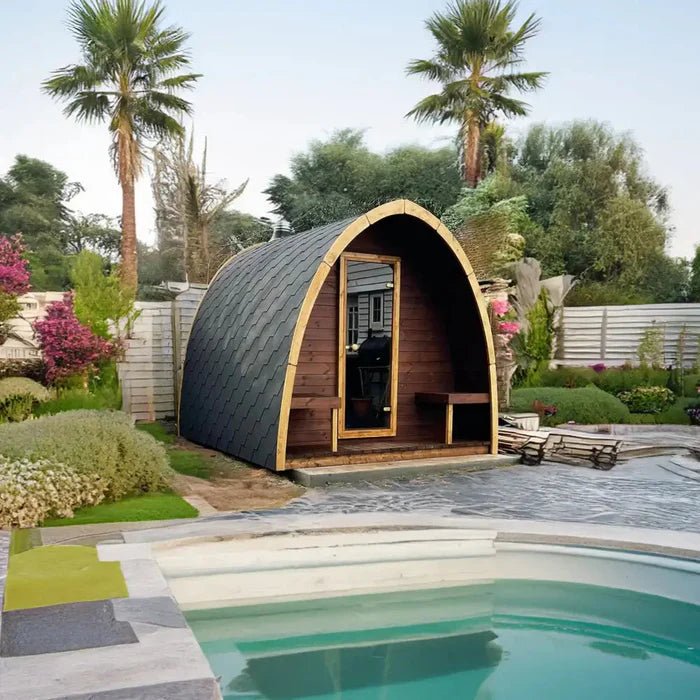 SaunaLife Model G3 Outdoor Home Sauna Kit, Up to 4 persons - NW Immersion