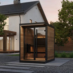 SaunaLife Model GL4 4 Person Garden Luxury Series Outdoor Sauna Kit — product photo (2)