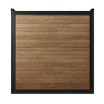 SaunaLife Model GL6 6 Person Garden Luxury Series Outdoor Sauna Kit — shown in a finished setting