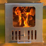 SaunaLife Model S4B Wood - Burning Hot Tub, Black - NW Immersion
