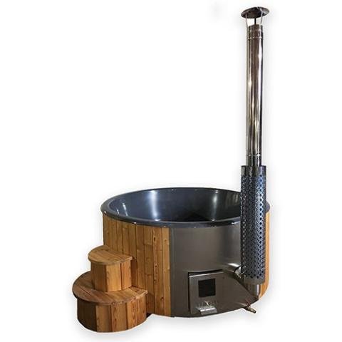 SaunaLife Model S4N Wood - Burning Hot Tub - NW Immersion