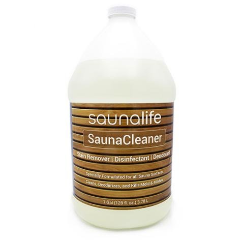 SaunaLife Sauna Wood Cleaner, Disinfectant and Deodorizer - 1 gallon - NW Immersion