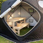 SaunaLife SaunaTrekker Bench- Foldable & Portable - NW Immersion